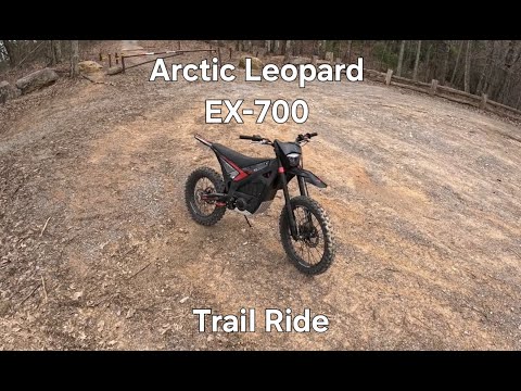 Arctic Leopard EX-700 Trail Ride - Electric Dirt Bike