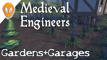 Garden Setup | Medieval Engineers Survival Ep5