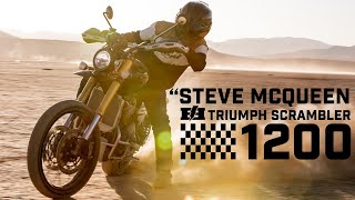 'Steve McQueen' Edition Triumph Scrambler 1200 Ripping!