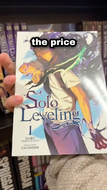 WHY is Solo Leveling Manga EXPENSIVE #manga #anime #sololeveling #manhwa