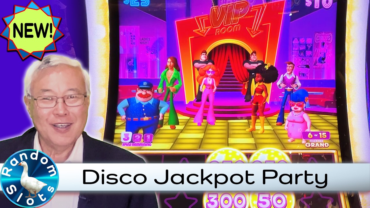 Jackpot Party VIP Disco Slot Machine Bonus