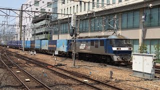 EF210-119号機牽引 1050レ 尼崎駅 通過(2021.4.30)