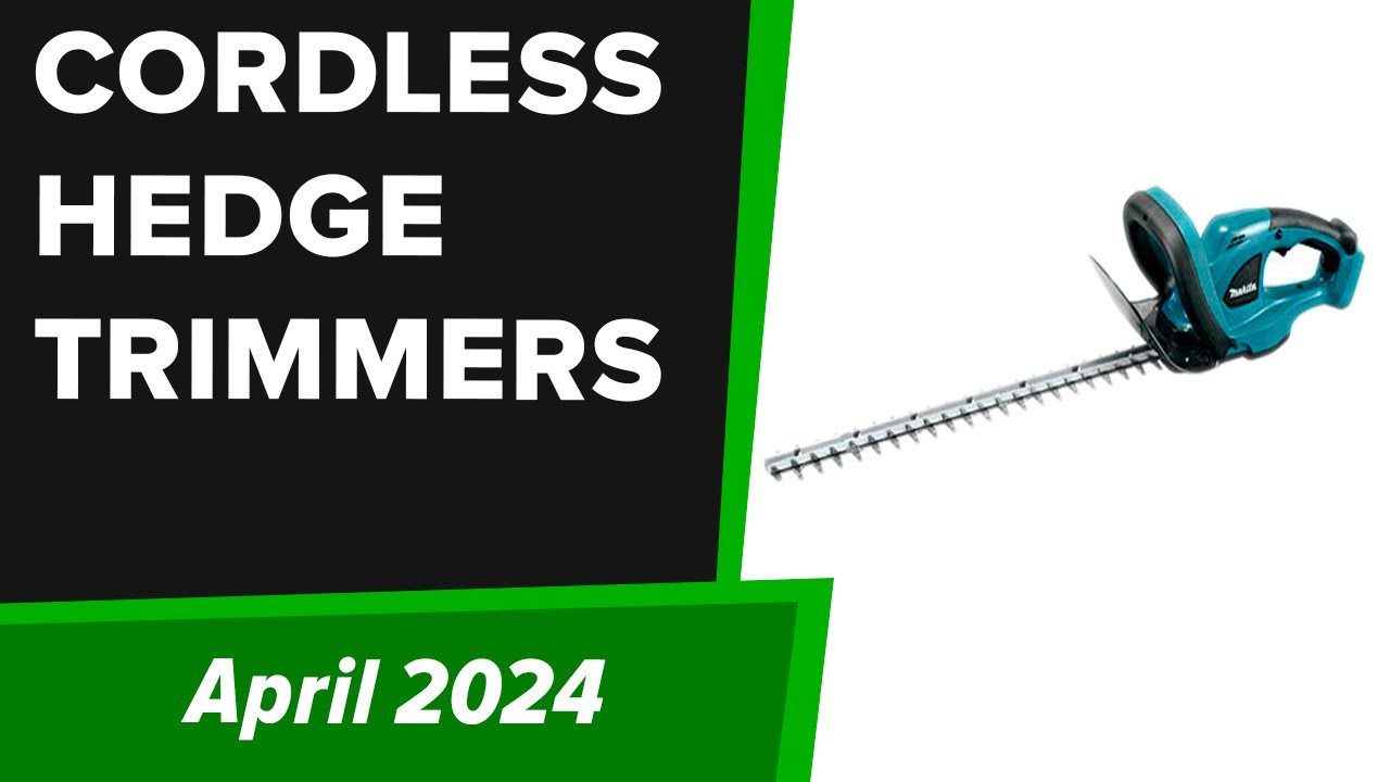 TOP-5. Best Cordless Hedge Trimmers 2024 - YouTube