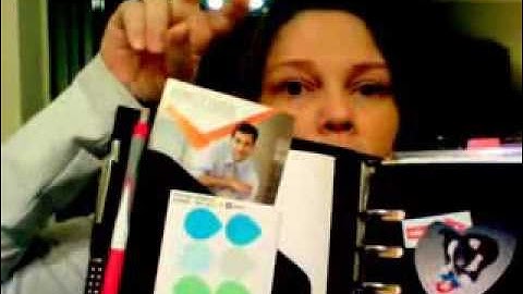 Franklin Covey, how to organize your filofax/faufax.