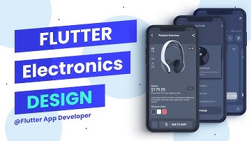 Flutter Electronics E-commerce Mobile App Design in Flutter | Demo Coming Soon !