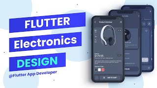 Flutter Electronics E-commerce Mobile App Design in Flutter | Demo Coming Soon ! screenshot 4