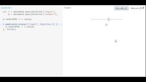 oninput event on range slider in Chrome