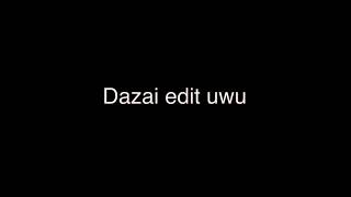 Treasure - Osamu Dazai edit [CCP]