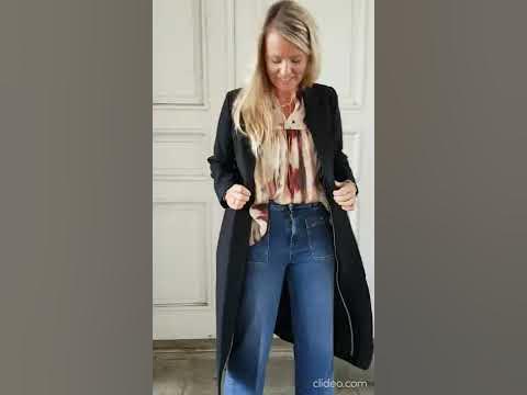 Badekar Anslået fingeraftryk Bruuns Bazaar jakke - Frederika Alanna coat, Black - YouTube