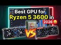 Best GPU for Ryzen 5 3600 in 2026 🔥 | RTX 4070 Super vs RX 7800 XT – No Bottlenecks at 1440p!