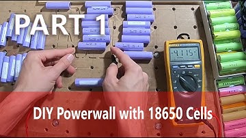 How to Build an18650 Powerwall Part 1