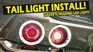 Taillight Gaskets & Housings Instal Guide! 1970-1973 Camaro