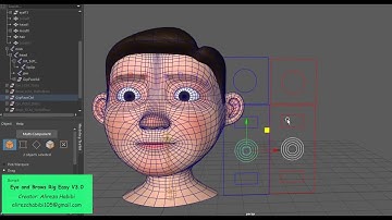 Eye And Brows Rig Easy V3 0 Speed