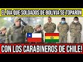 Carabineros Chilenos Encaran a Soldados de Bolivia 🔴#Chile #Valparaiso #ViñaDelMar #BioBio #Santiago