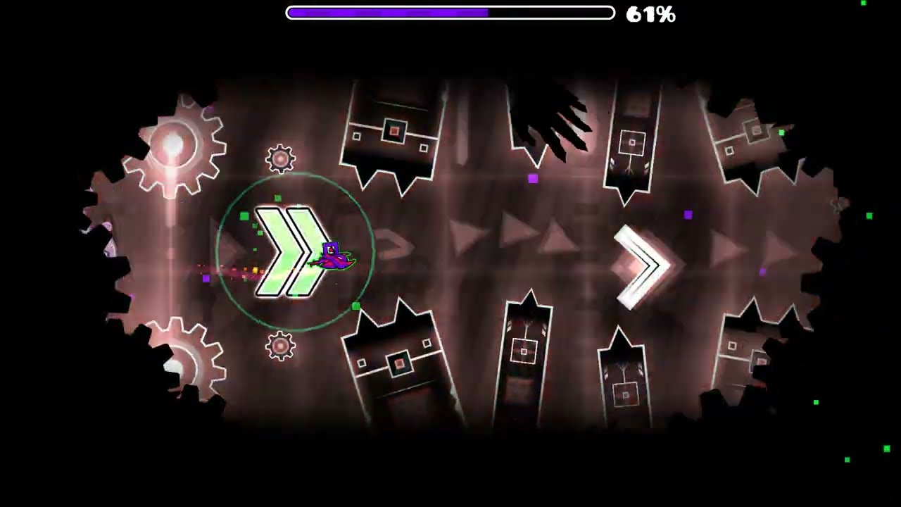 Geometry Dash - Buried Angel (Doom Gauntlet, level 2) (All coins) (PC)