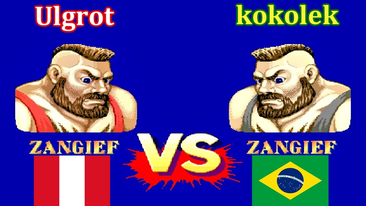 Street Fighter II': Champion Edition - Ulgrot vs kokolek FT10 (Incomplete match)
