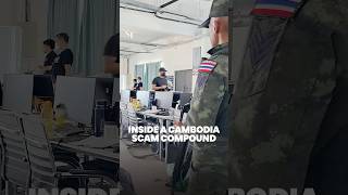 Inside A Cambodia Scam Compound Abandoned Desks Beds And Chat Guides