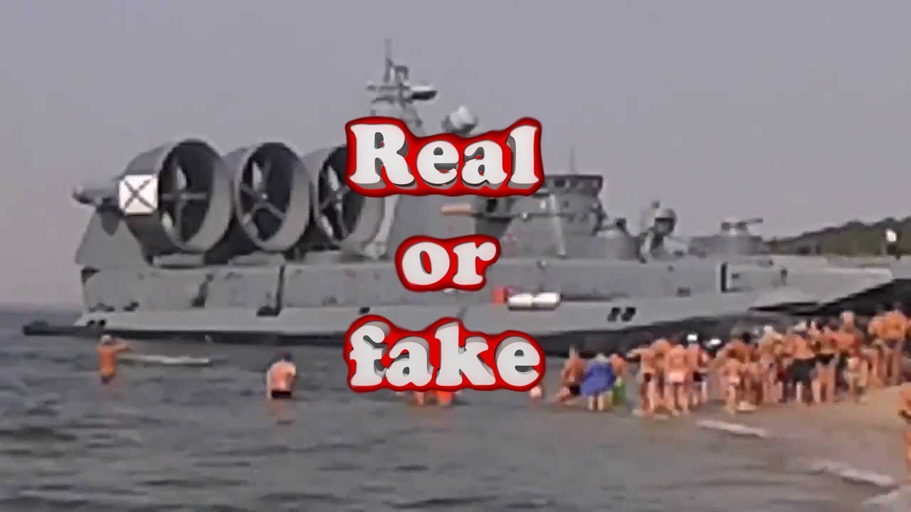 Gigantic Hovercraft Video Russian Real Or Fake Youtube