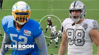 Film Room: Grading Chargers vs Raiders Edge Rush Duos | LA Chargers