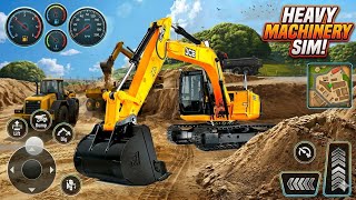 🚧 US City Road Construction Gameplay | Build Roads & Drive Heavy Machines screenshot 3
