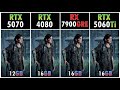 RTX 5070 vs RTX 4080 vs RX 7900 GRE vs RTX 5060 Ti - Performance in 20 Games