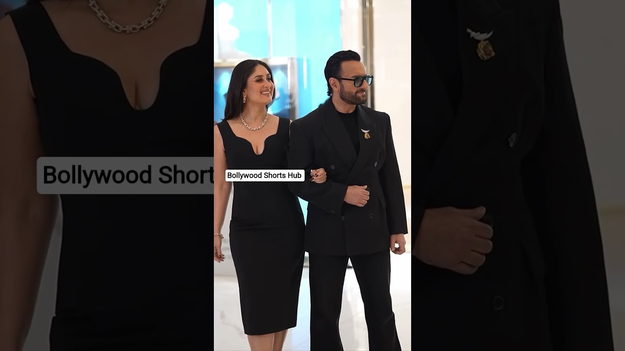 “Saif Ali Khan with Kareena Kapoor 😍 | Fans go crazy”,