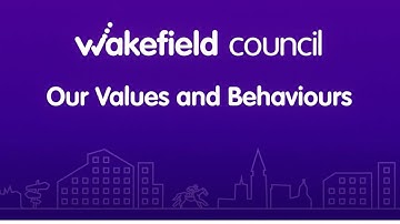 Our values and behaviours