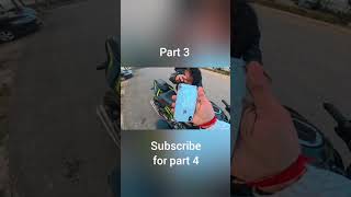 Extreme Road-Rage🤬 with Angry Girl in Public😭 - लड़की का iPhone 17 चुर-चुर हो गया😱 #roadrage #z900