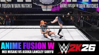 Mei Misaki VS Asuka Langley Soryu 1 | WWE 2K26 | ANIME | Another (Anime) VS Evangelion
