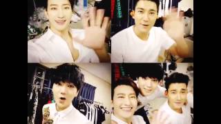 150706 Zhoumis Ig Update With Yesung And Siwon