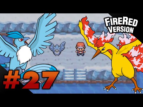 Let's Play Pokemon: FireRed Part 27 ARTICUNO & MOLTRES