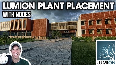 Quick PLANT PLACEMENT in Lumion with Node Replacement