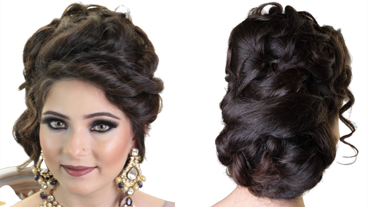Stylish Bridal Hairstyle - Step by Step Tutorial