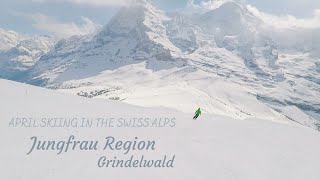 Skiing in the Swiss Alps: Grindelwald (Jungfrau Region)