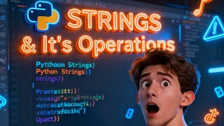 DAY 8🔥 Master Python Strings & Operations in One Video | Learn String Functions Easily 🔥