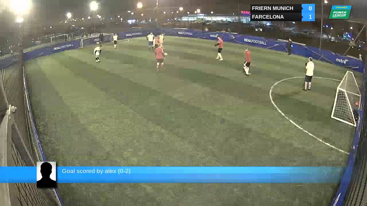 Goal scored by alex (0-2) - FRIERN MUNICH Vs FARCELONA - 15-02-03 