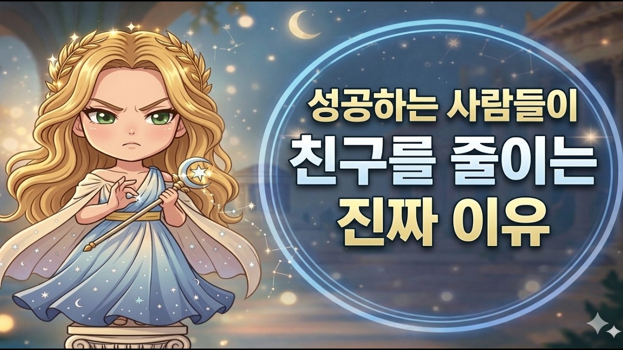 성공하는 사람들이 친구를 줄이는 진짜 이유