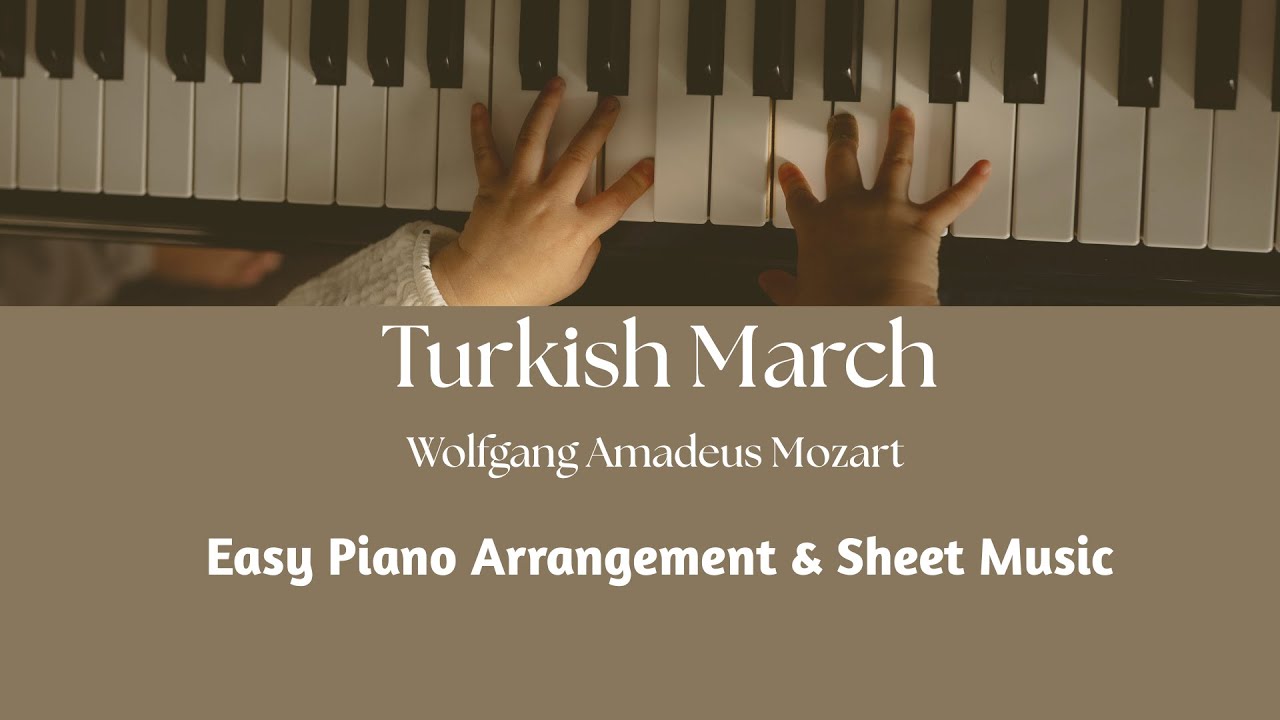 Turkish March | Mozart | Easy Piano Arrangement