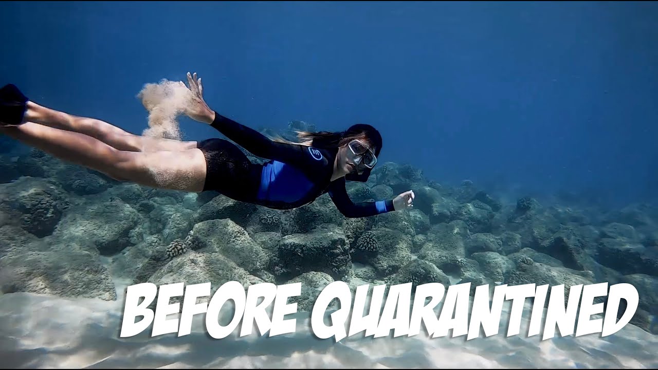 Before the quarantine, I used to go to the beach casually.