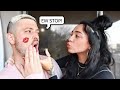 Wiping Off All My Girlfriend's Kisses To See Her Reaction!