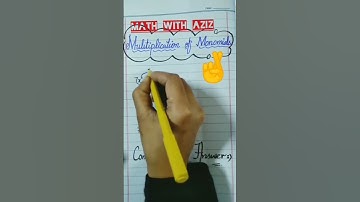 multiplication of monomial😎 #multiplicationtrick #multiply #monomials #mathmultiplication