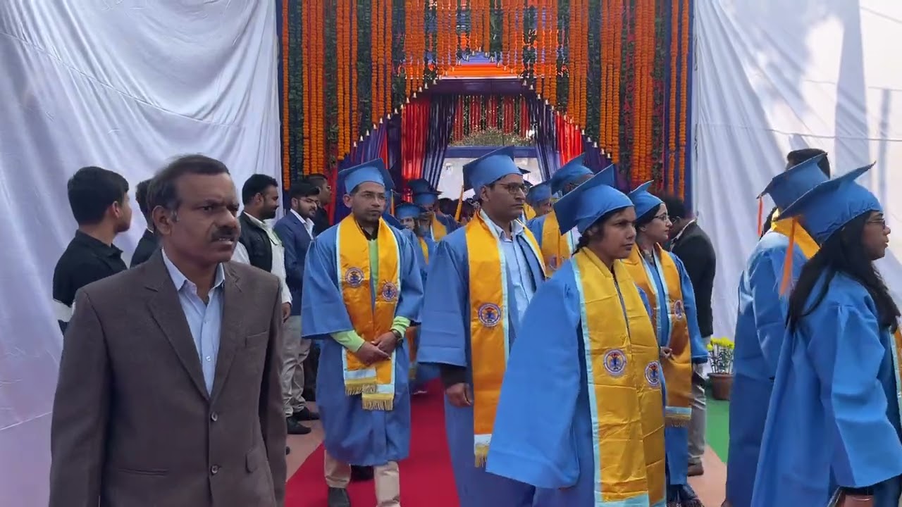Welcome Ceremony LG Delhi in DPSRU DIPSAR Pharma University 22 Dec 2022 5th Convocation