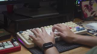 Space80:Apollo Sound Test w/ Gateron X R2 on fr4