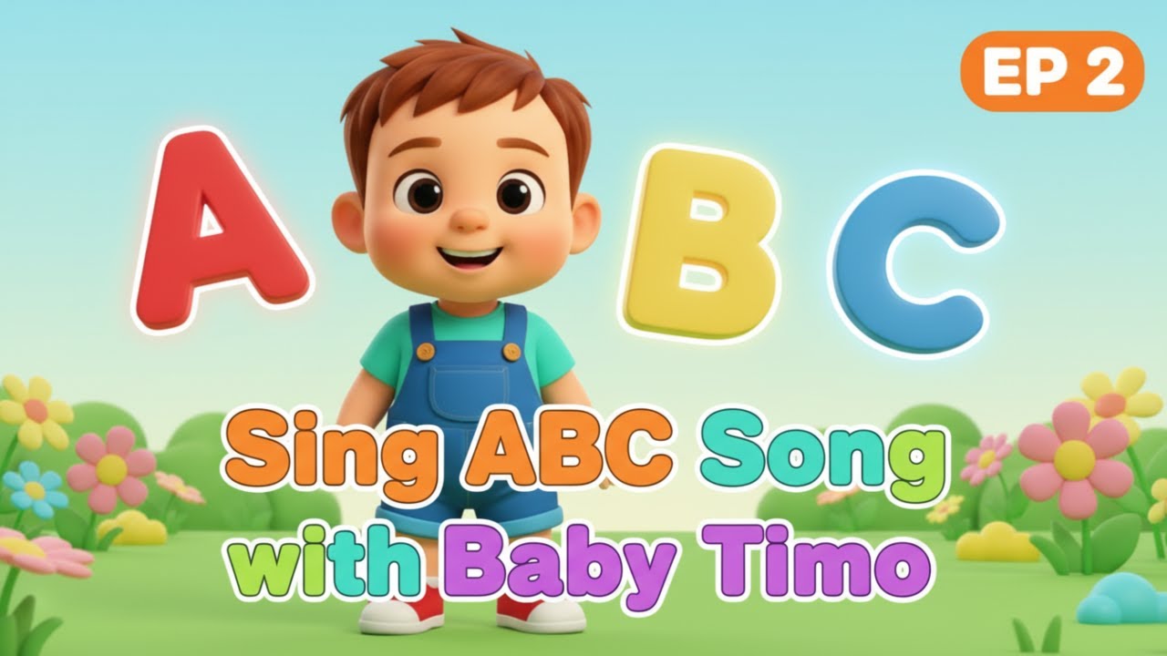 ABC Song with Baby Timo | Alphabet Song for Kids | Fun ABC Nursery Rhymes | Episode 2