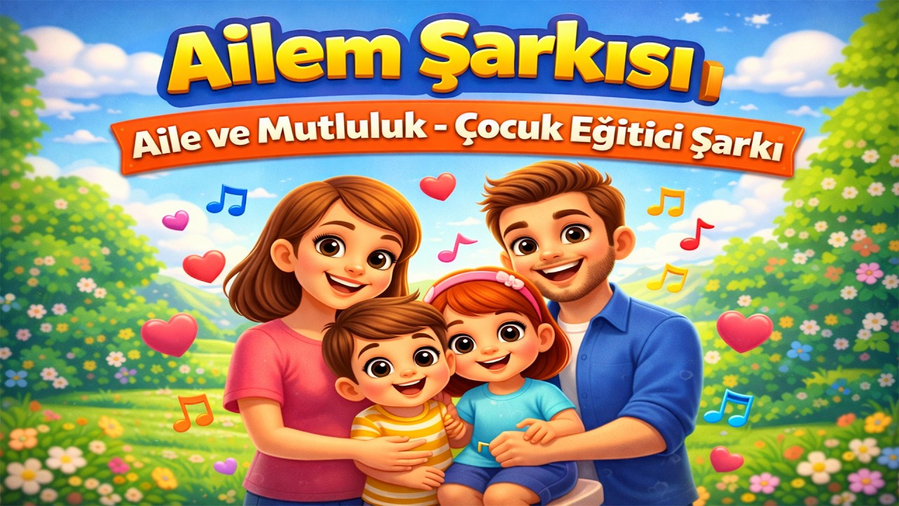 Ailem Şarkısı | Aile ve Mutluluk - Çocuk Eğitici Şarkı
