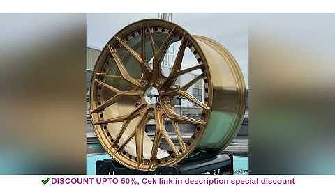 Monoblock 2-Pieces Brushing Forged 15 18 20 21 22 24 26 Inch Forged Wheels 5x114.3 5x112 5x130 Luxur