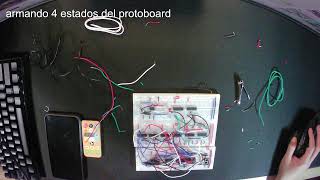 4 estados protoboard