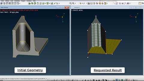 Casted parts modeling: Creation of solid elements on thick areas