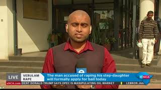 Stepfather accused of rape in court