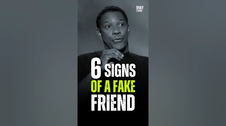 6 Signs Of A Fake Friend - Denzel Washington #motivation #denzelwashington #motivationalspeech